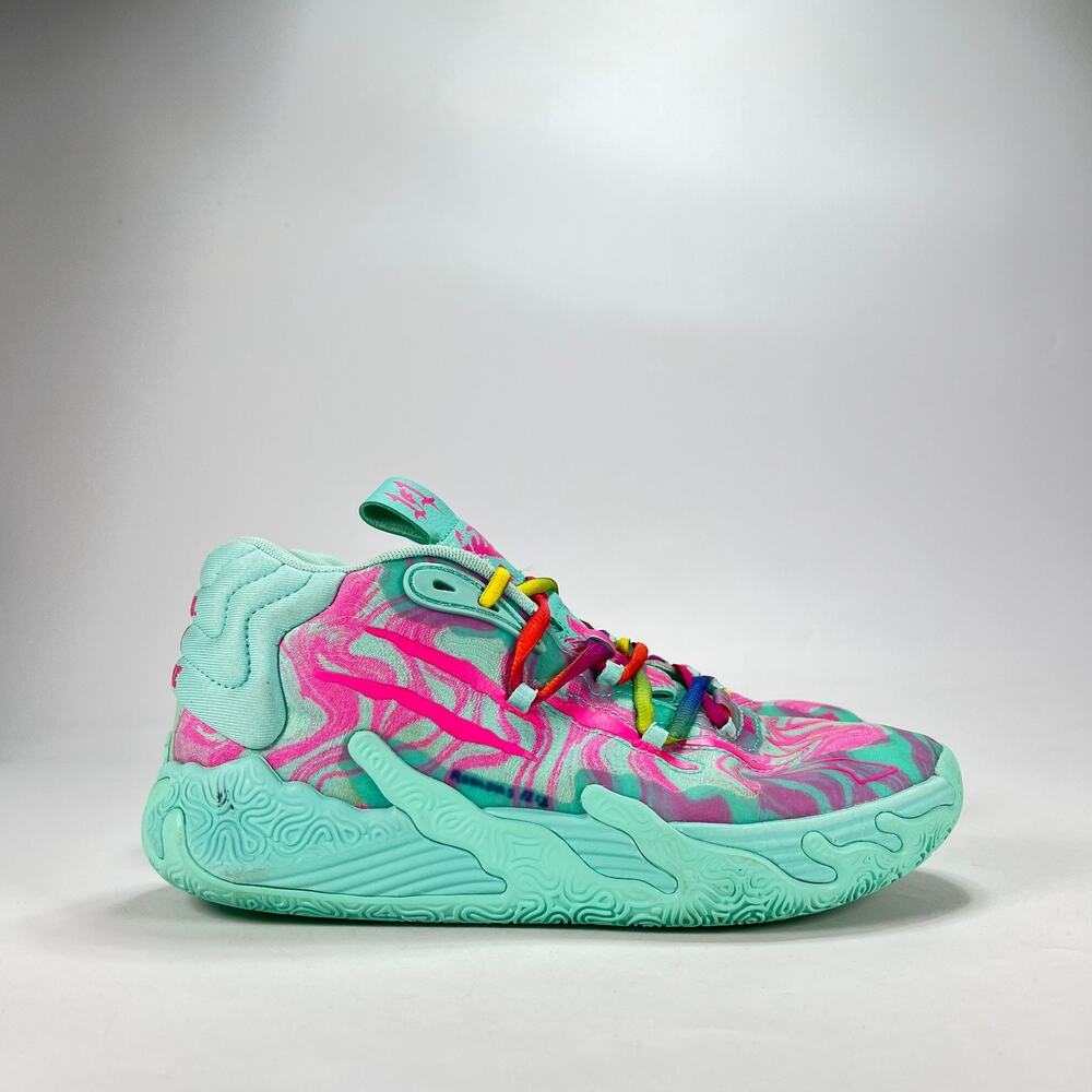 PUMA MB.03 Miami Electric Peppermint Mid Basketball Shoes 310512-01 Men's Size 7